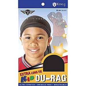 King J Extra Long Tie Kid Du-Rag
