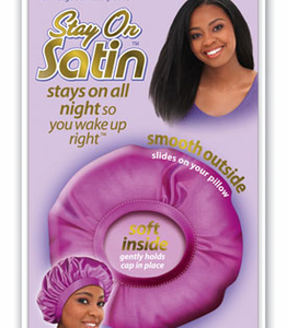 Stay On Satin Bonnet Style 9637