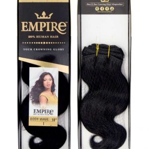 SENSATIONNEL, EMPIRE BODY WAVE 10"( 100% Human Hair)
