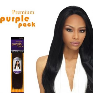 OUTRE, Purple Pack 16" YAKI (100% HUMAN HAIR)