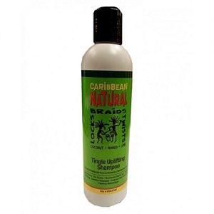 CARIBBEAN NATURAL-Braids, Locks, Twists-Tingle Uplifting Shampoo 8 OZ