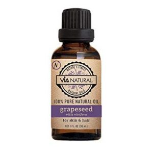 VIA NATURAL Grapeseed ( 100% Pure Natural Oil ) 1 oz