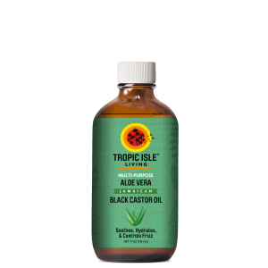 TROPIC ISLE LIVING  ALOE VERA JAMAICAN BLACK CASTOR OIL 4 oz