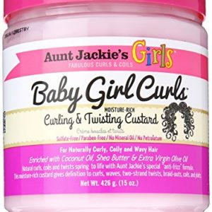 Aunt Jackie's Girls-Baby Girl Curls-Curling & Twisting Custard 15 OZ