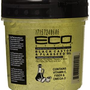 ECO STYLE GEL-BLACK CASTOR & FLAX SEED OIL 2.36 Liter