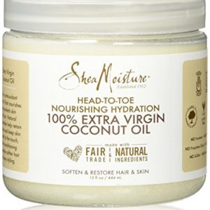Shea Moisture 100% EXTRA VIRGIN COCONUT OIL Head-To-Toe Nourishing Hydration 15 OZ