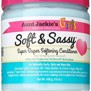 Aunt Jackie's Girls-Soft & Sassy-Super Duper Softening Conditioner 15 OZ