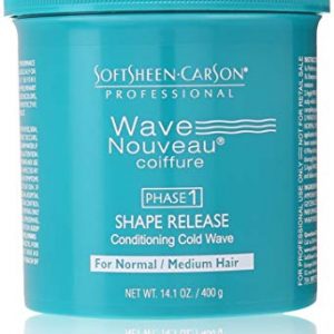 SOFT SHEEN. CARSON-WAVE NOUVEAU-SHAPE RELEASE (step 1)