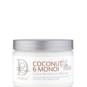 DESIGN ESSENTIALS Natural-COCONUT &  MONOI- Deep Moisture Masque 12 OZ