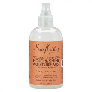 Shea Moisture COCONUT & HIBISCUS HOLD & SHINE MOISTURE MIST 8 OZ
