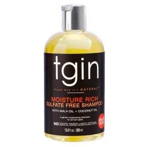 tgin, MOISTURE RICH SULFATE FREE SHAMPOO 13.0 OZ