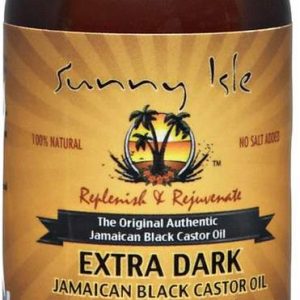 Sunny Isle EXTRA DARK JAMAICAN BLACK CASTOR OIL 4 oz