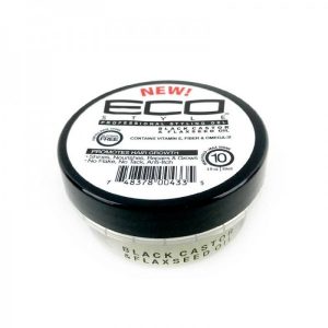 ECO STYLE GEL-BLACK CASTOR & FLAX SEED OIL 3  OZ