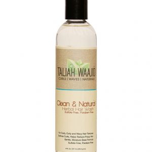 TALIAH WAAJID CLEAN & NATURAL ( Herbal hair wash) 8 OZ