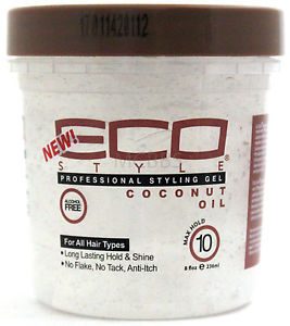 ECO STYLE GEL-COCONUT OIL 8 OZ