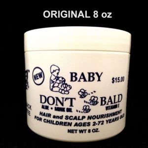 BABY DON'T BALD-HAIR & SCALP NOURISHMENT- 8 OZ