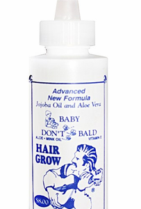 BABY DON'T BALD-HAIR GROW - Triple Action 4 OZ