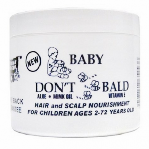 BABY DON'T BALD-HAIR & SCALP NOURISHMENT- 4 OZ