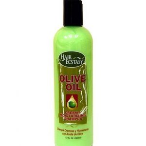 HAIR ECSTASY OLIVE OIL CREAMY MOISTURIZING SHAMPOO 12 oz