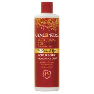 CREME OF NATURE (With Argan Oil )   Moisture & Shine Curl Activator Creme 12 oz