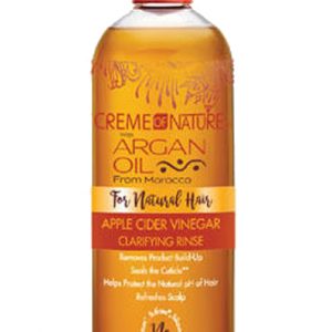 CREME OF NATURE (With Argan Oil )   Apple Cider Vinegar Clarifying Rinse 15.5 oz