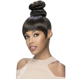 Vivica Fox Synthetic Two In One Bang & Bun - BPB-Kelsy