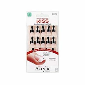 KISS Salon Acrylic French KSA05 Nails