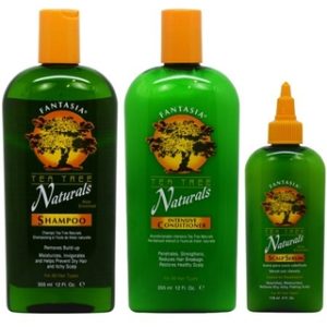 Fantasia Naturals Aloe Enriched Shampoo, Conditioner, and Scalp Serum