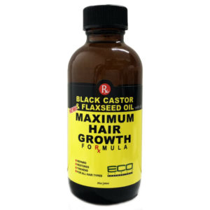 Eco Style Black Castor Oil and Flaxseed Oil Maximum Hair Growth Formula