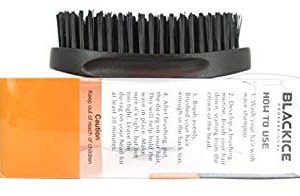 Black Ice Professional Curved Hard Palm Brush