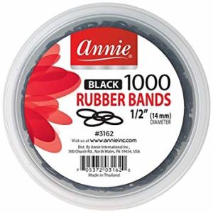 Annie Black Rubber Bands
