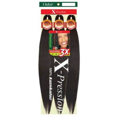 Outre X-Pression Braid Pre-stretched 3X braiding hair