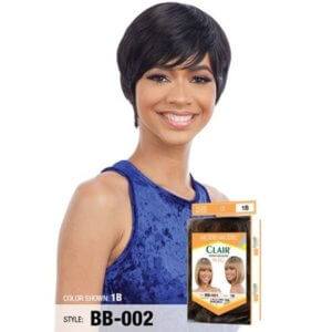 Model Model Human Hair Blend Clair Wig - BB 002